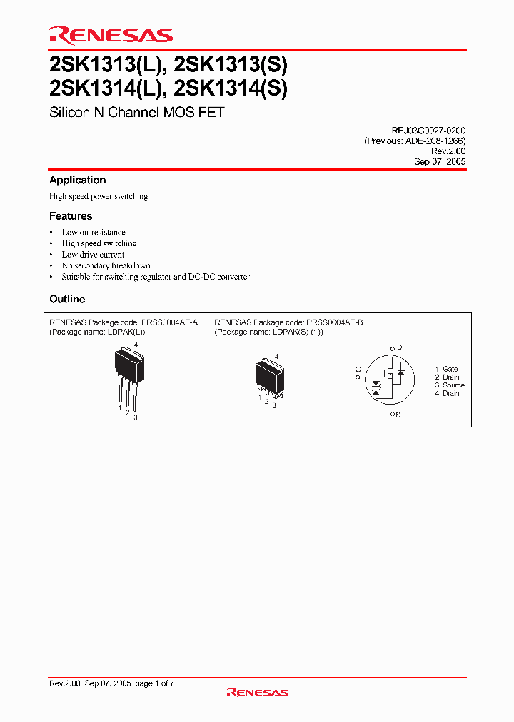 2SK1313_4247781.PDF Datasheet