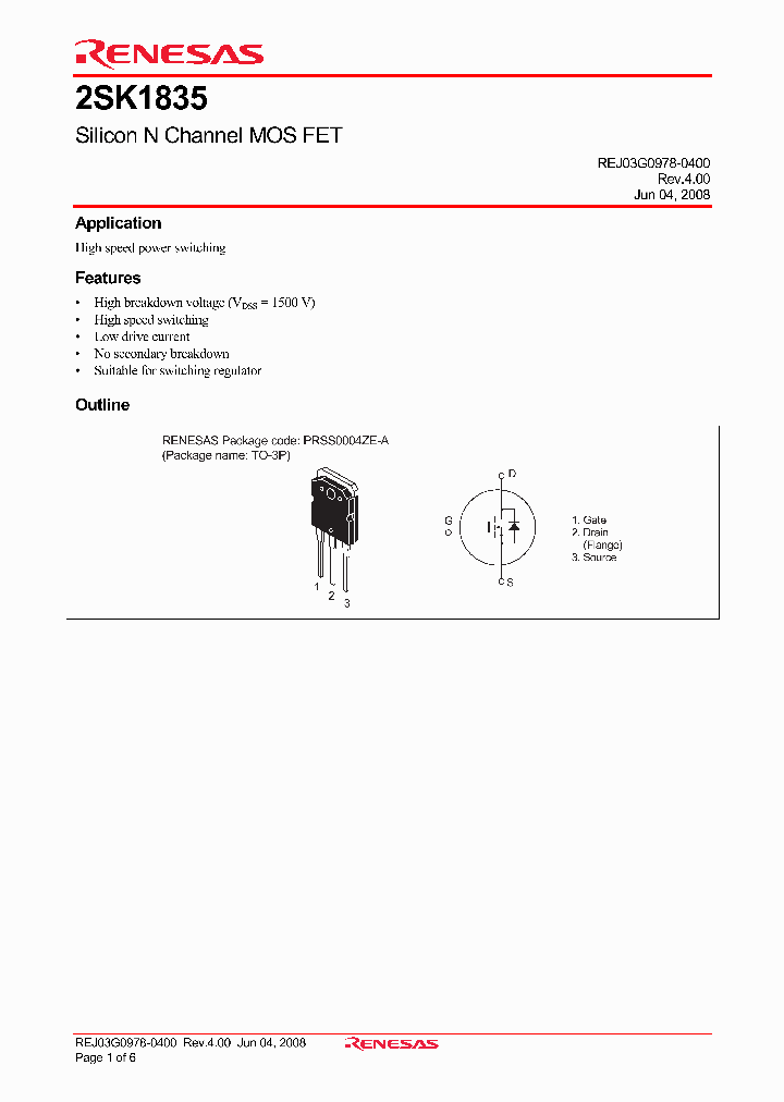 2SK1835_4353276.PDF Datasheet