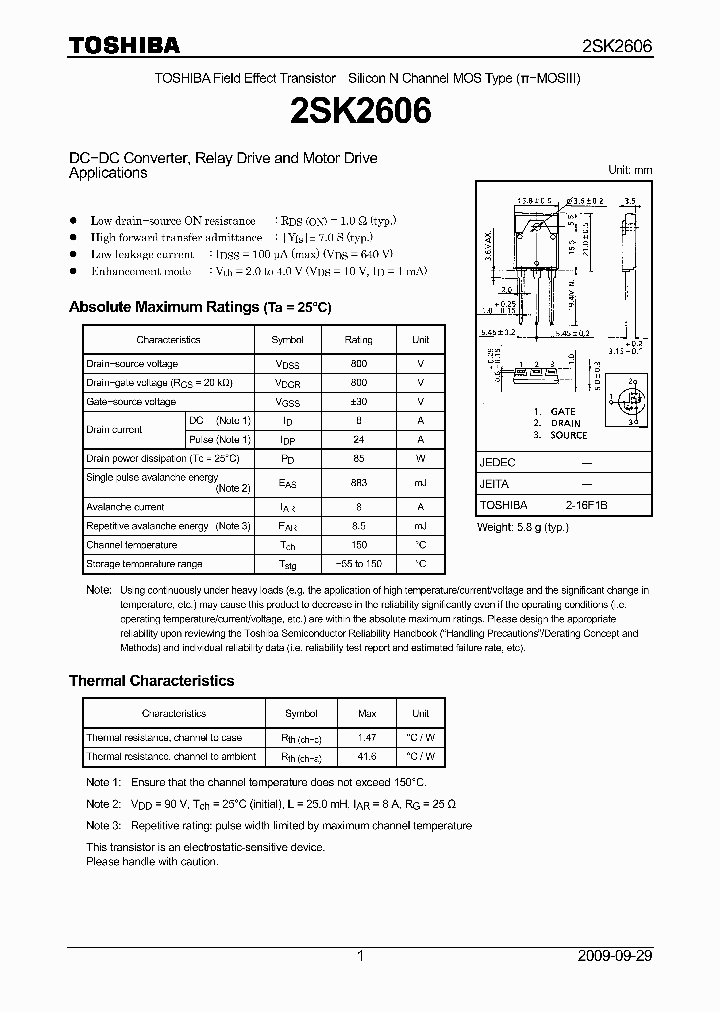 2SK260609_4886647.PDF Datasheet