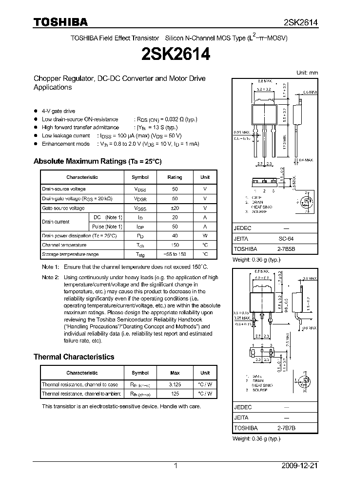 2SK261409_4613463.PDF Datasheet