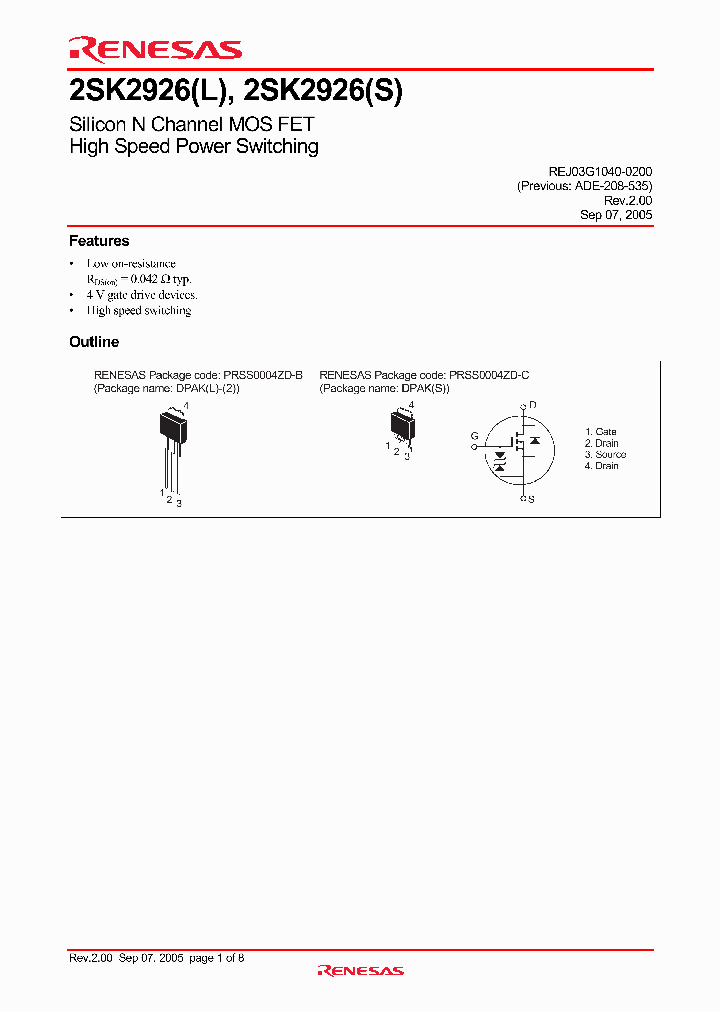 2SK2926_4311894.PDF Datasheet