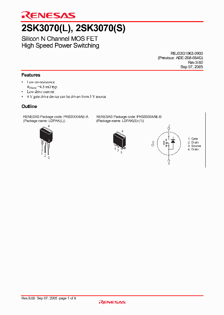 2SK3070STL-E_4325603.PDF Datasheet