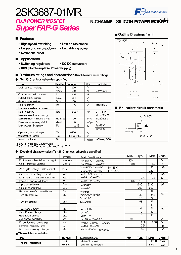 2SK3687-01MR_4314981.PDF Datasheet