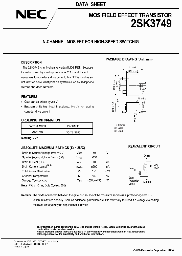 2SK3749_4408820.PDF Datasheet