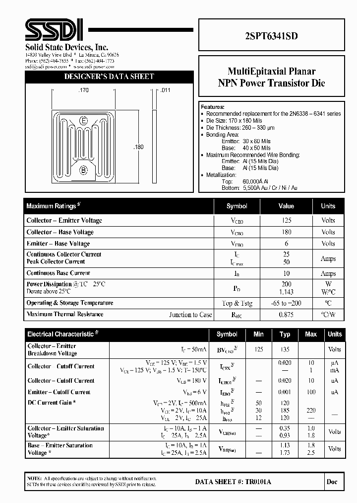 2SPT6341SD_4643438.PDF Datasheet