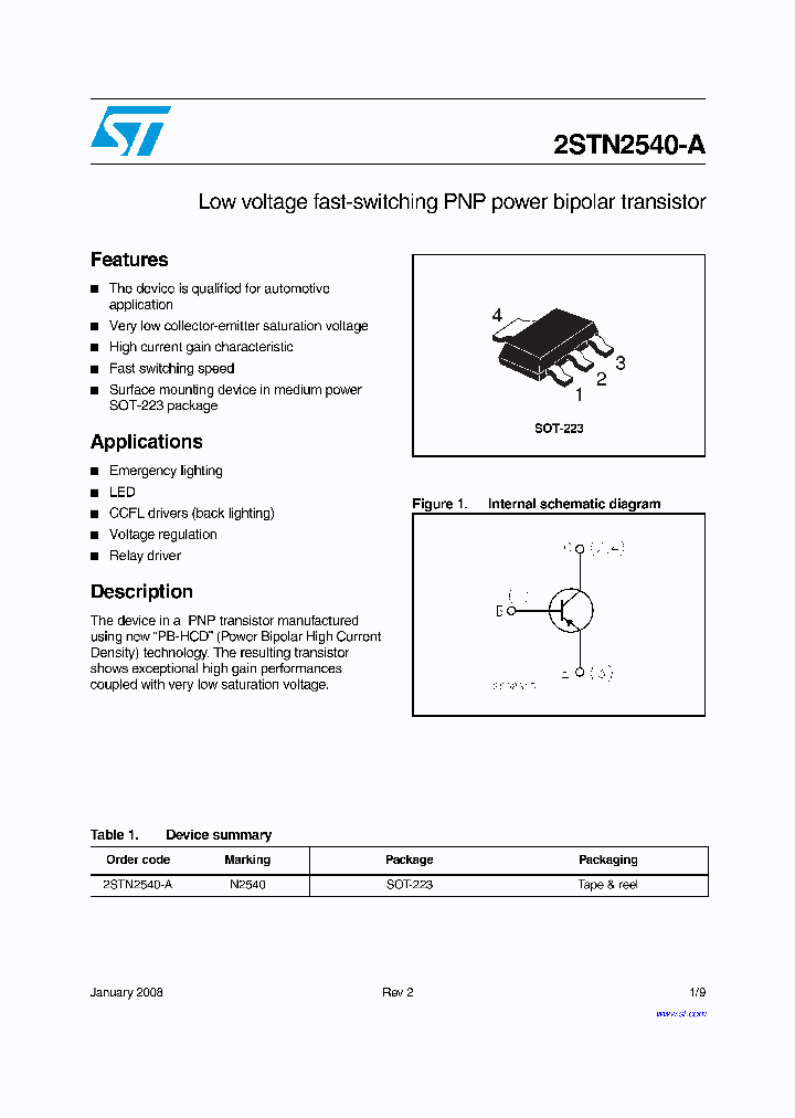 2STN2540-A_4318497.PDF Datasheet