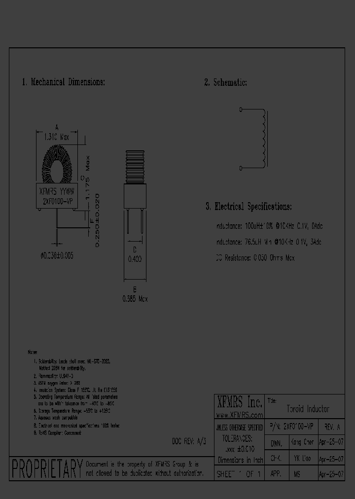 2XF0100-VP_4547542.PDF Datasheet