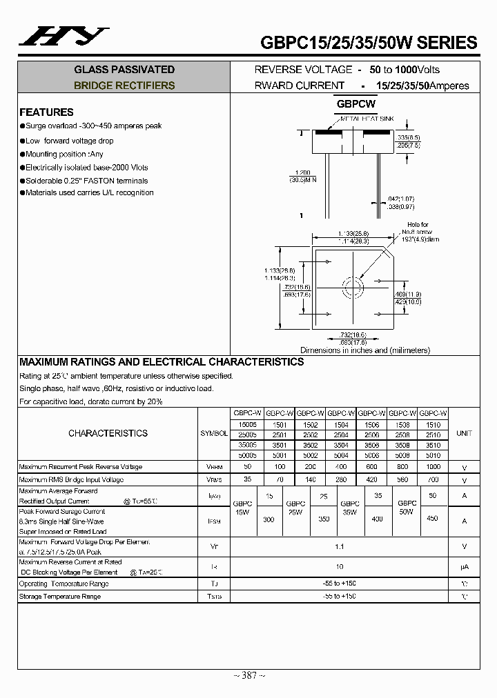 GBPC15005W-GBPC1510W_4505085.PDF Datasheet