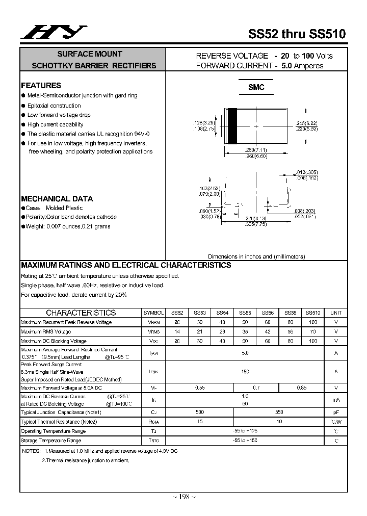 SS52-SS510_4504890.PDF Datasheet