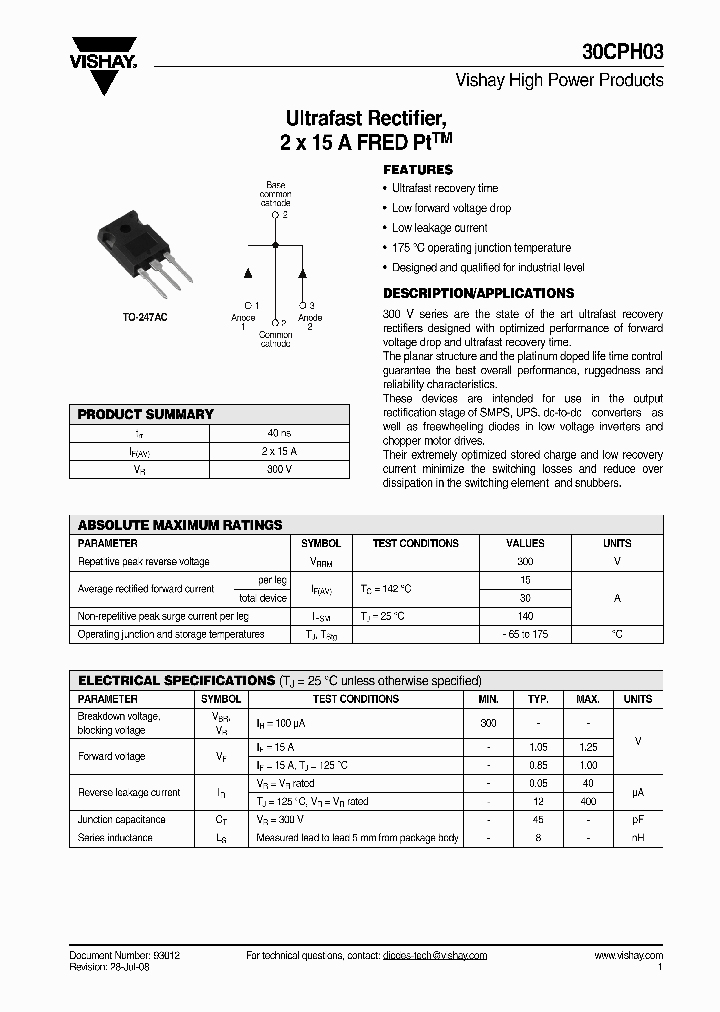 30CPH03_4360580.PDF Datasheet