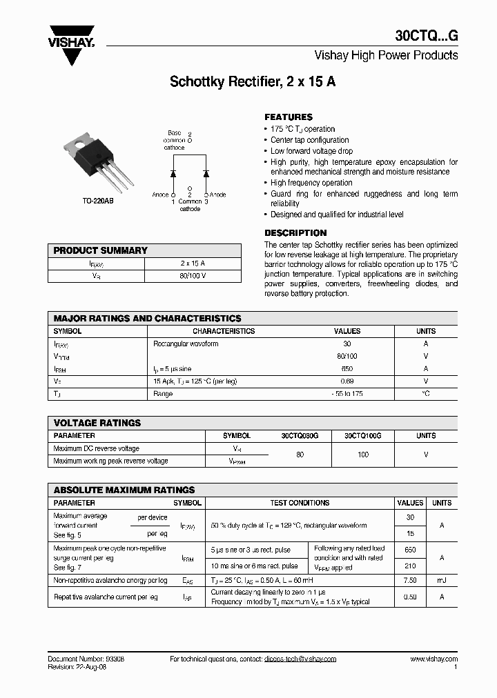 30CTQ100G_4371612.PDF Datasheet