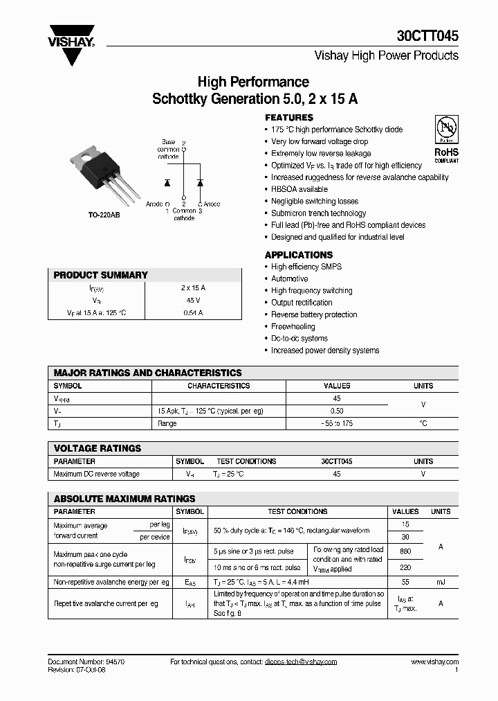 30CTT045_4376656.PDF Datasheet