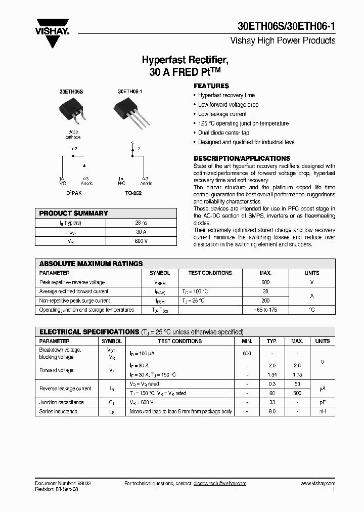 30ETH06-1_4773748.PDF Datasheet