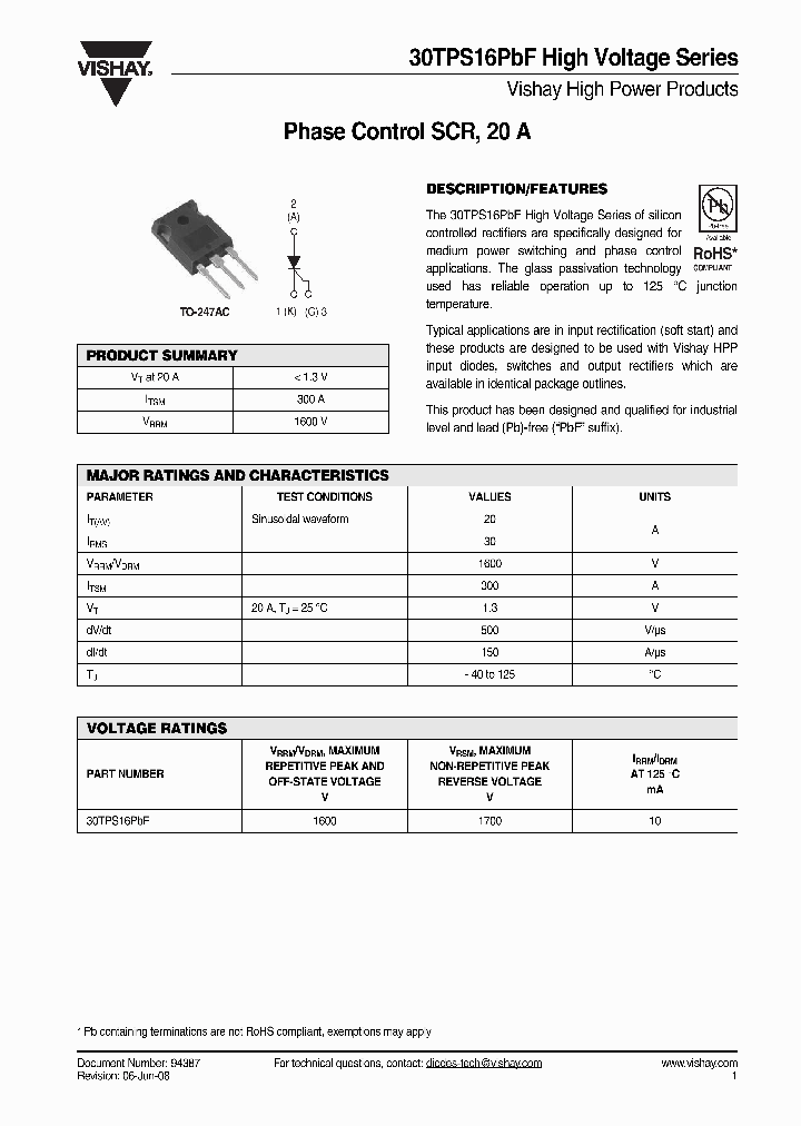 30TPS16PBF_4904748.PDF Datasheet