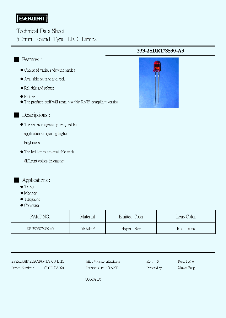 333-2SDRT-S530-A3_4778412.PDF Datasheet