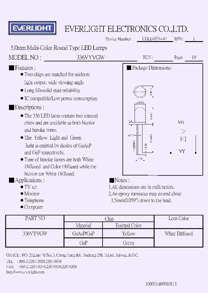 336VYVGW_4203448.PDF Datasheet