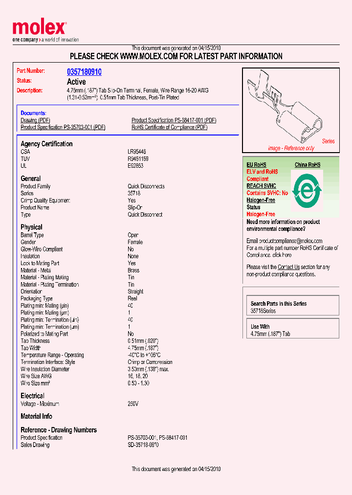 35718-0910_4872162.PDF Datasheet
