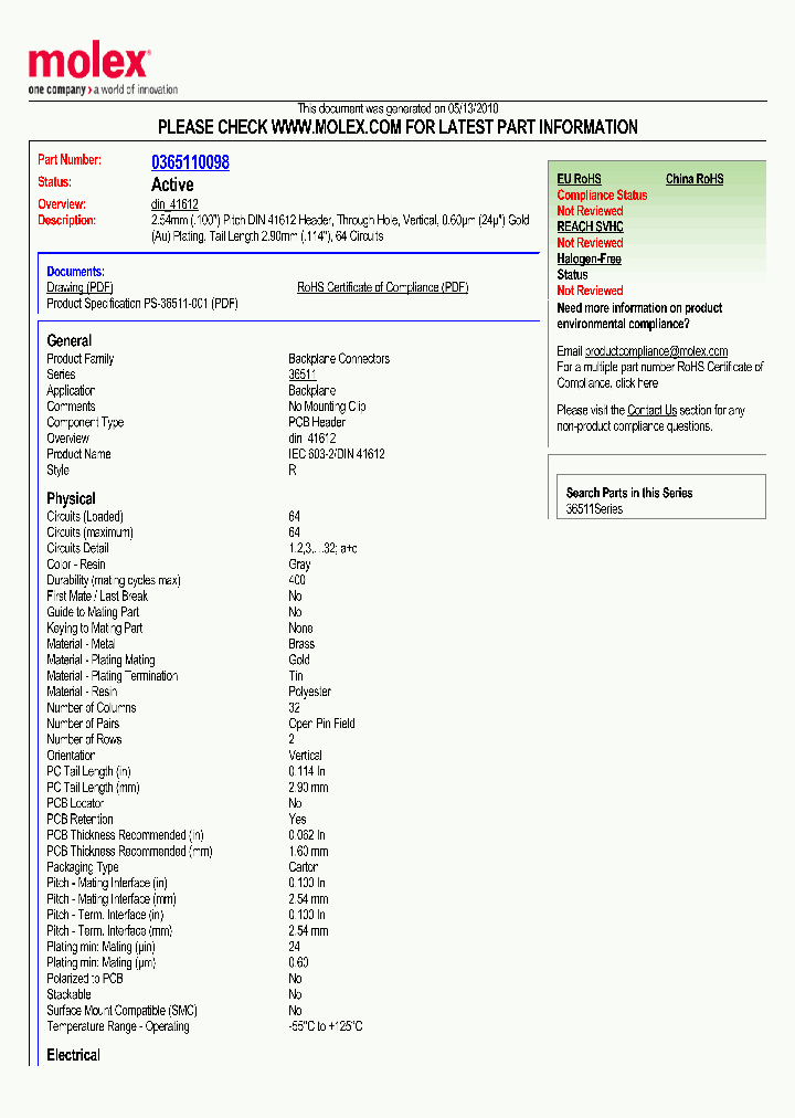 36511-0098_4859259.PDF Datasheet