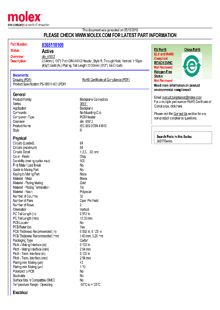 36511-0169_4859264.PDF Datasheet