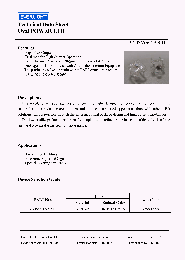37-05-A5C-ARTC_4390195.PDF Datasheet