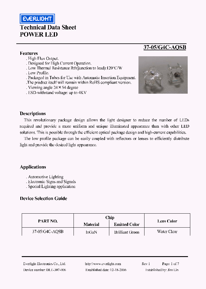 37-05-G4C-AQSB_4170587.PDF Datasheet