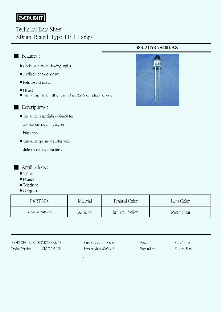 383-2UYC-S400-A8_4754784.PDF Datasheet