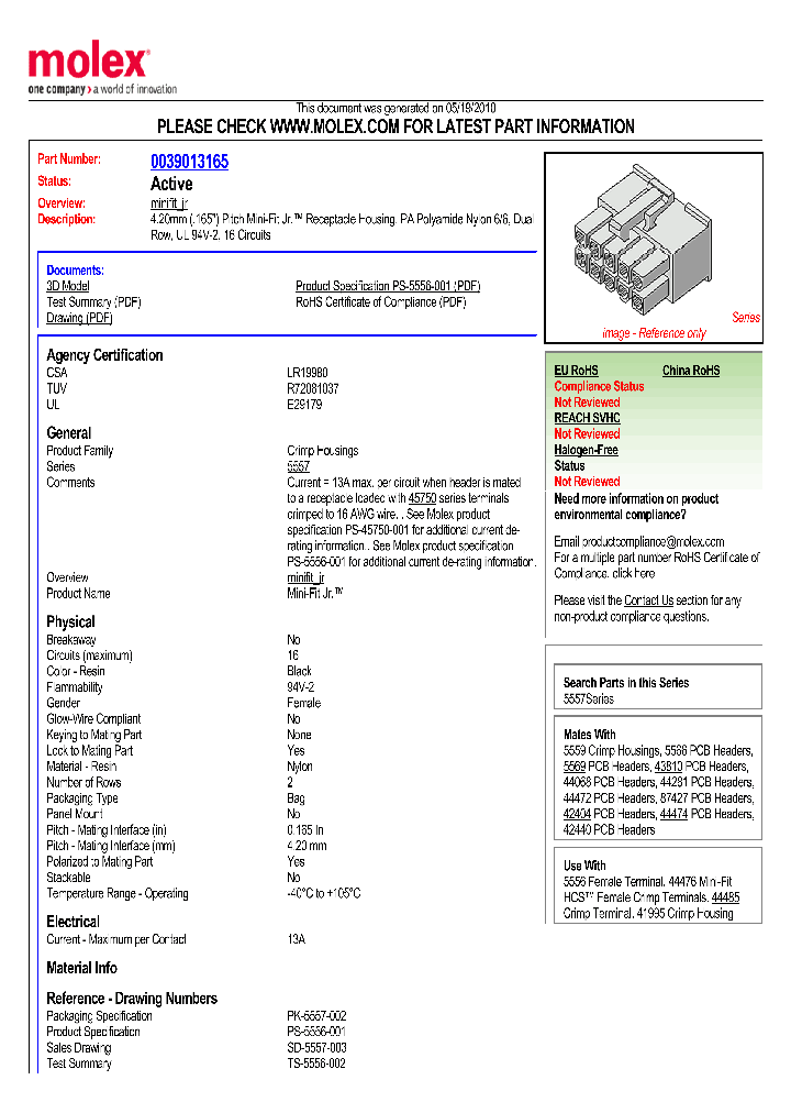39-01-3165_4853937.PDF Datasheet