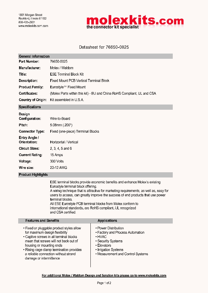 39544-3002_4623734.PDF Datasheet