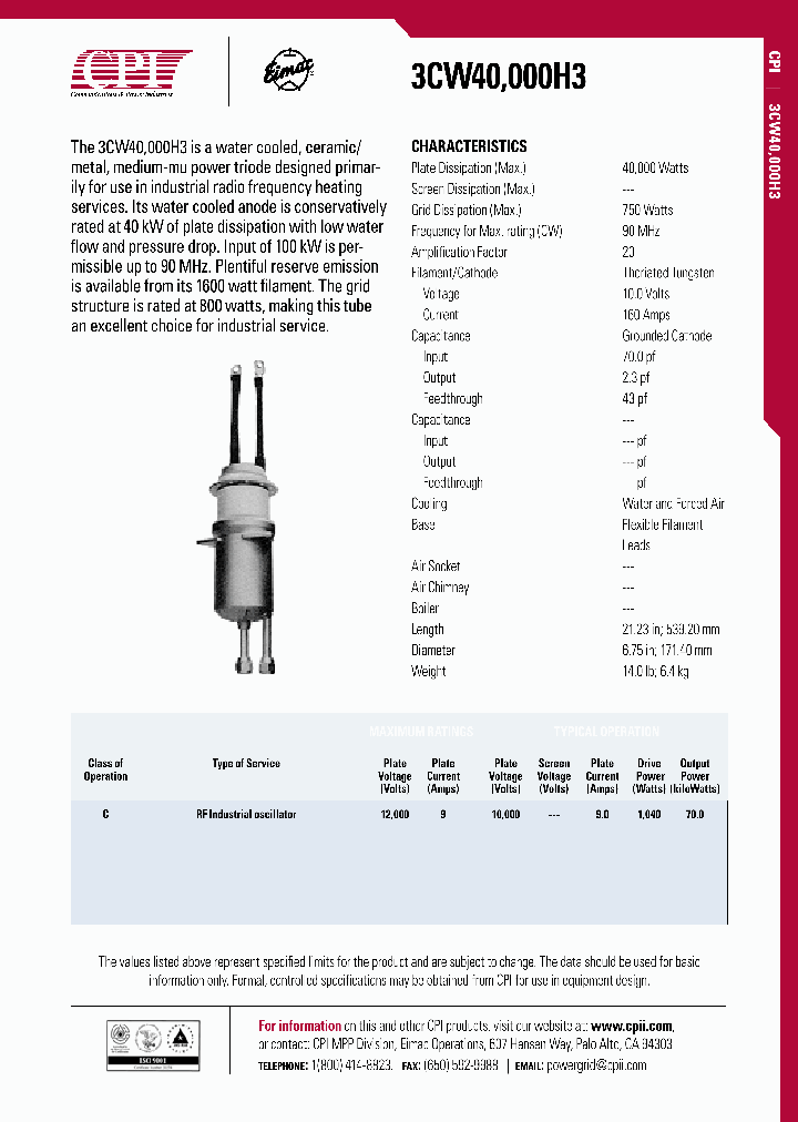 3CW40-000H3_4402595.PDF Datasheet