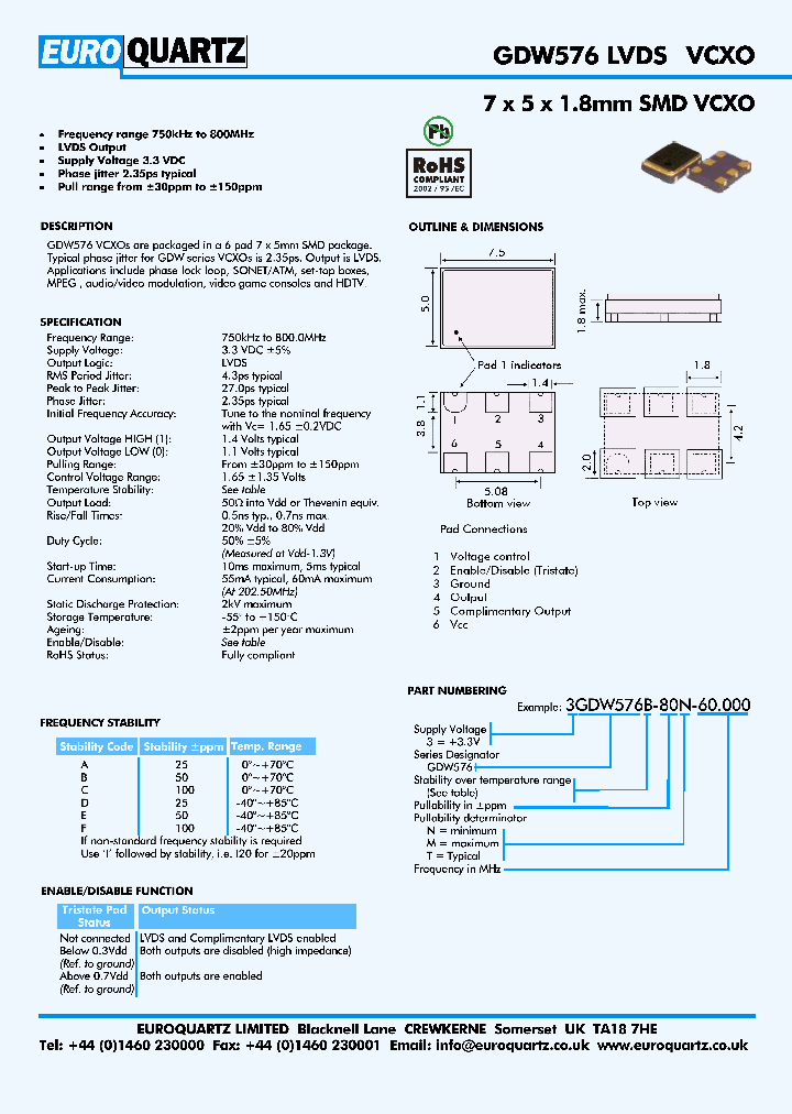 3GDW576C-80M-60000_4410025.PDF Datasheet