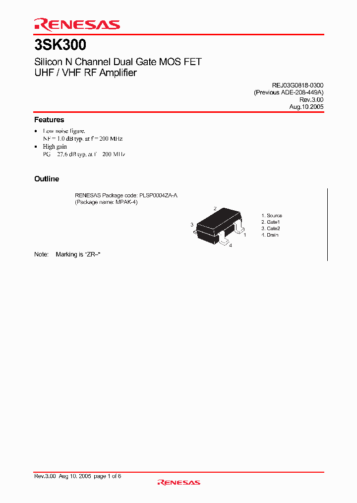 3SK300_4277973.PDF Datasheet