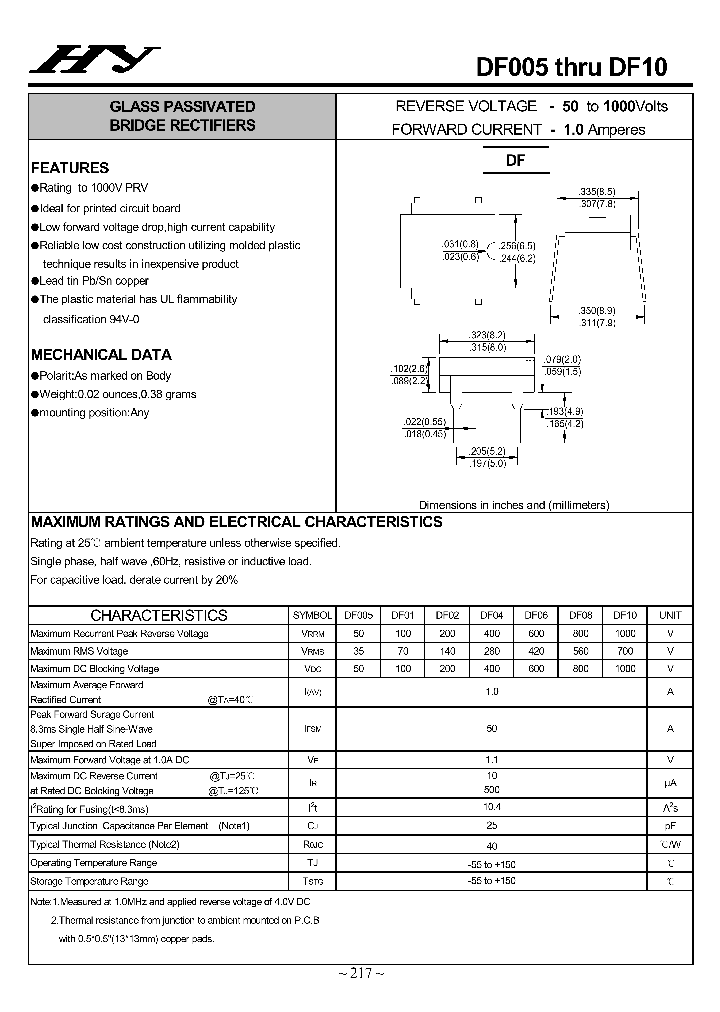 DF005-DF10_4504947.PDF Datasheet