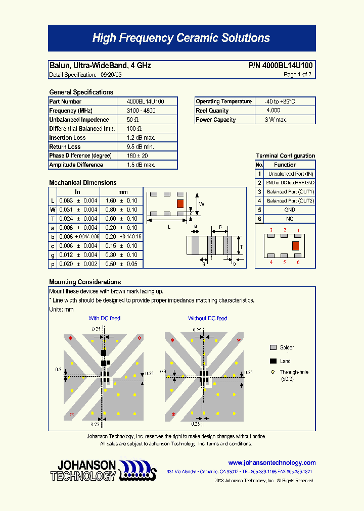 4000BL14U100_4861254.PDF Datasheet