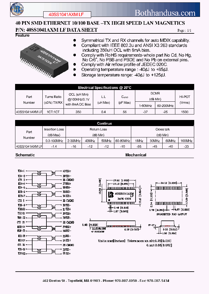40SS1041AXMLF_4758746.PDF Datasheet