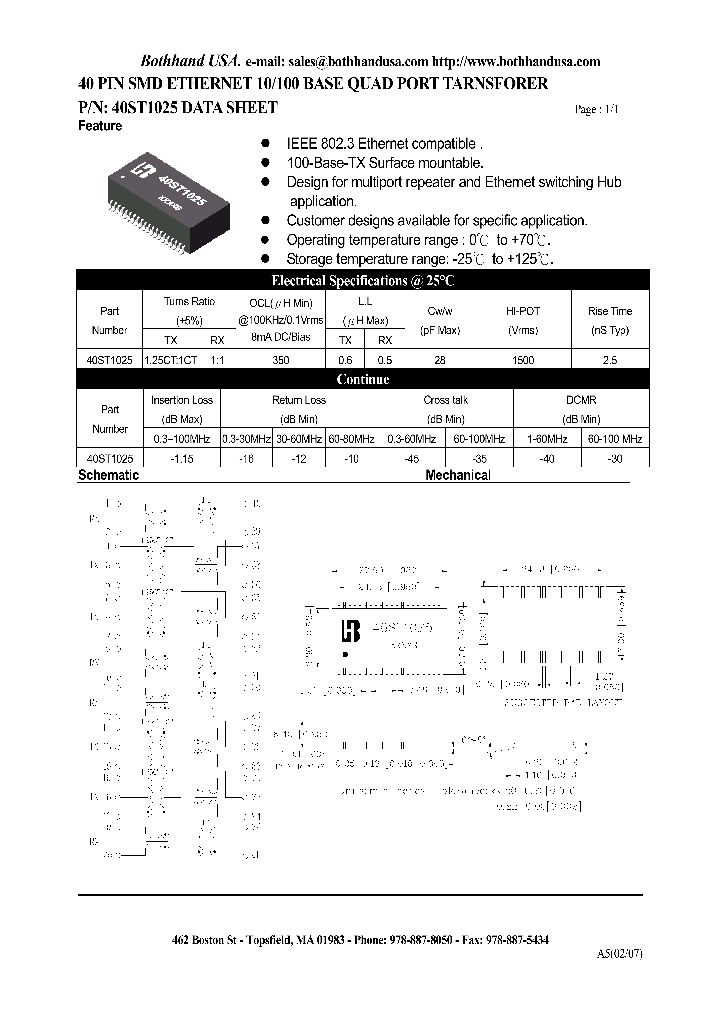 40ST1025S_4659572.PDF Datasheet