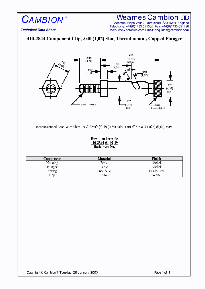 410-2844_4876875.PDF Datasheet