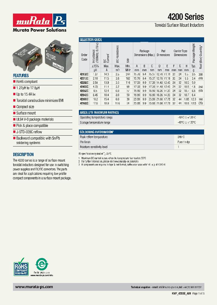 42282C_4400650.PDF Datasheet