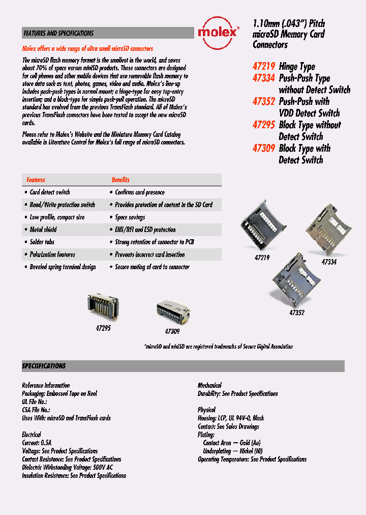 47219-0001_4461875.PDF Datasheet
