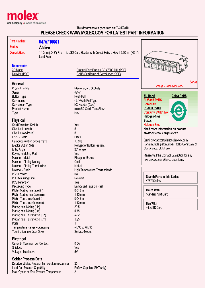 47571-0001_4894970.PDF Datasheet