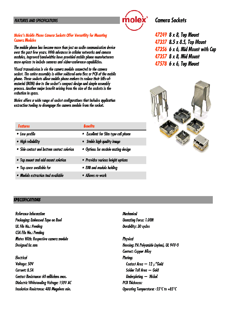 47578-0001_4602094.PDF Datasheet