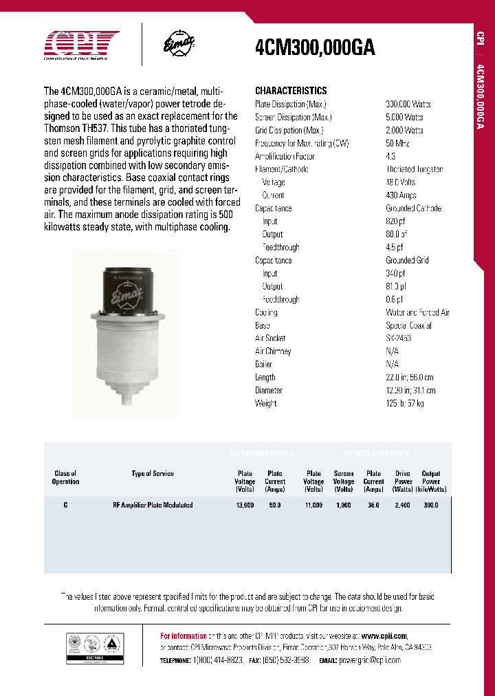 4CM300-000GA_4421559.PDF Datasheet