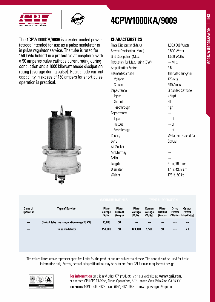 4CPW1000KA_4402434.PDF Datasheet