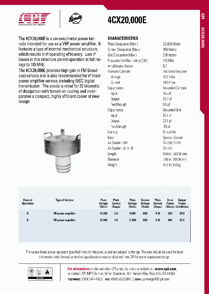 4CX20-000E_4821174.PDF Datasheet