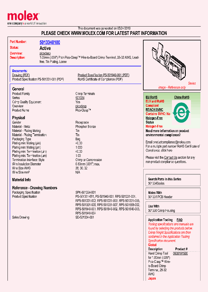 5013340100_4859670.PDF Datasheet