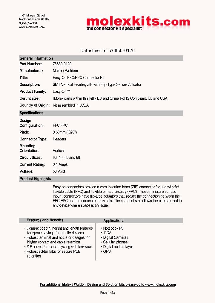 501951-3010_4786354.PDF Datasheet