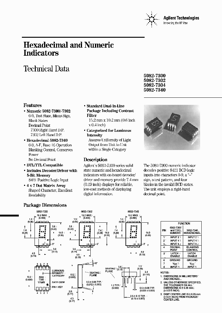 5082-7300_4435959.PDF Datasheet