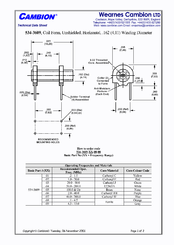 534-3609_4793195.PDF Datasheet