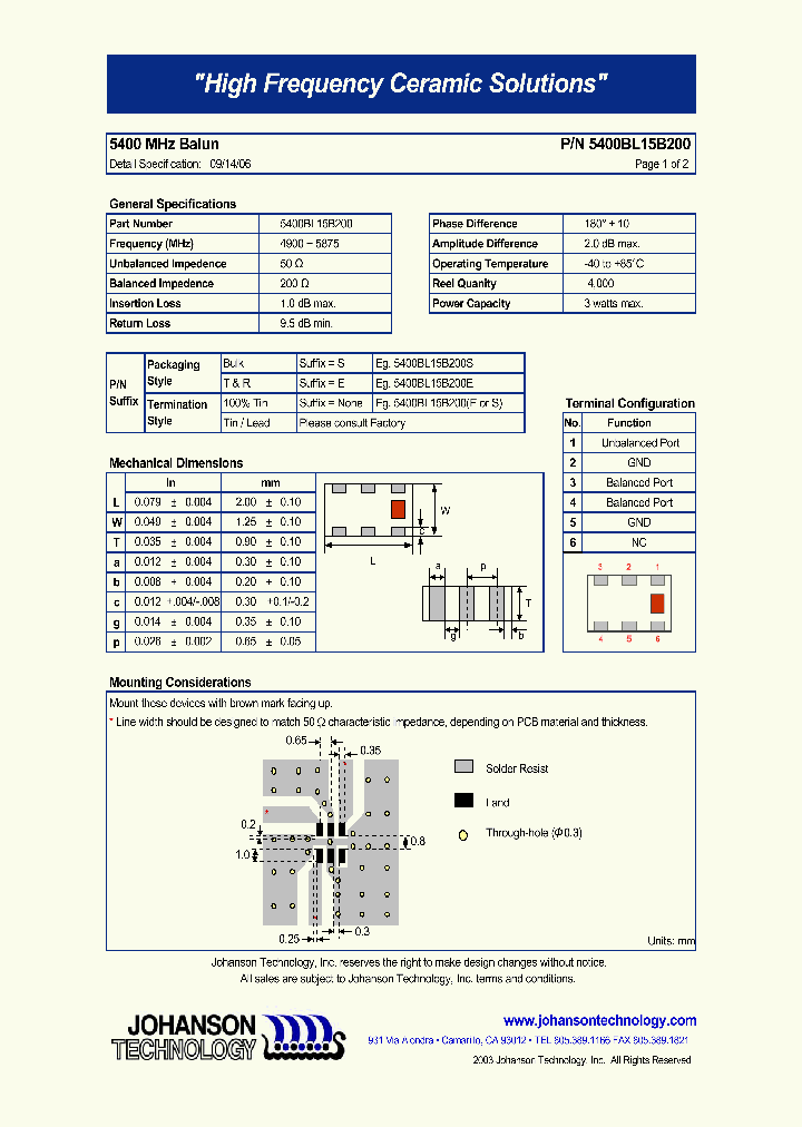 5400BL15B200_4699584.PDF Datasheet