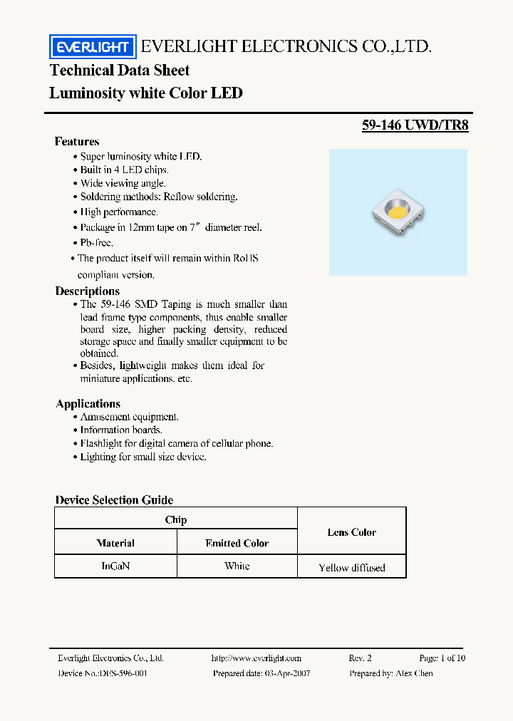 59-146UWD_4780099.PDF Datasheet