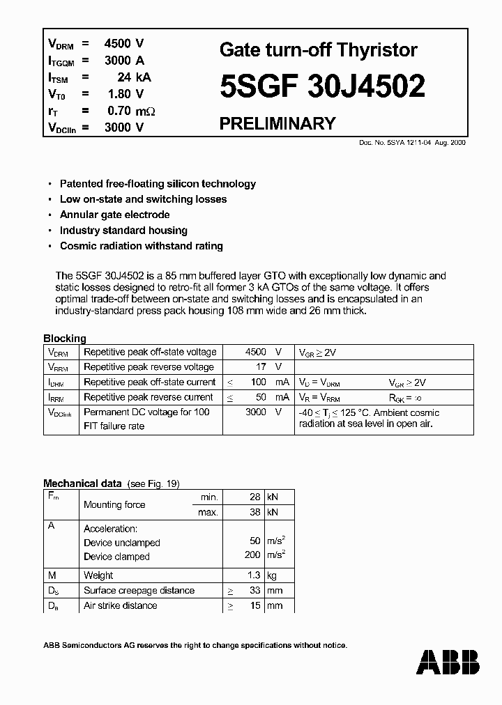 5SGF30J4502_4229796.PDF Datasheet